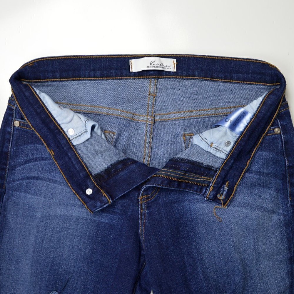 KanCan Distressed Skinny Jeans 5 - Picture 6 of 7